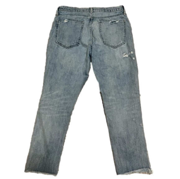 Gap Distressed Best Girlfriend Jeans Sz 27 - Picture 2 of 4